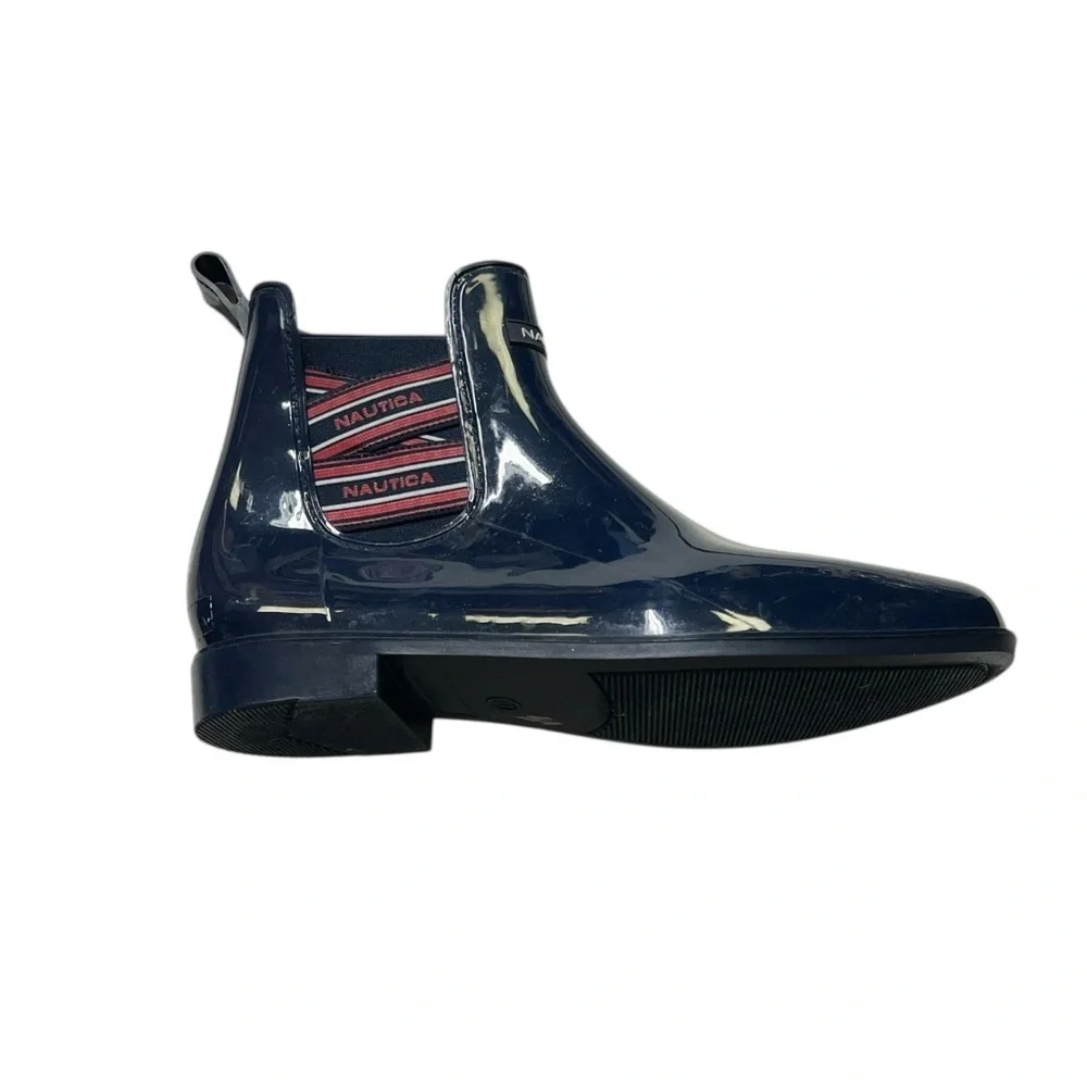 Nautica Navy Rain Boots